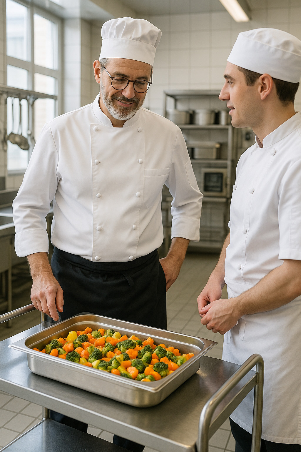 Chef gérant en restauration collective