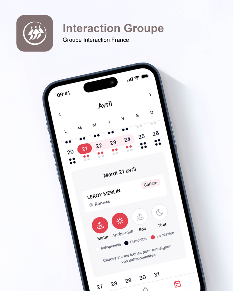 Application Interaction Groupe